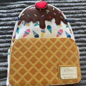 NWT Disney Princess Loungefly Ice Cream Cone Bag
